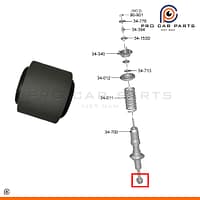 Cao su chân phuộc trước Ranger 2012-