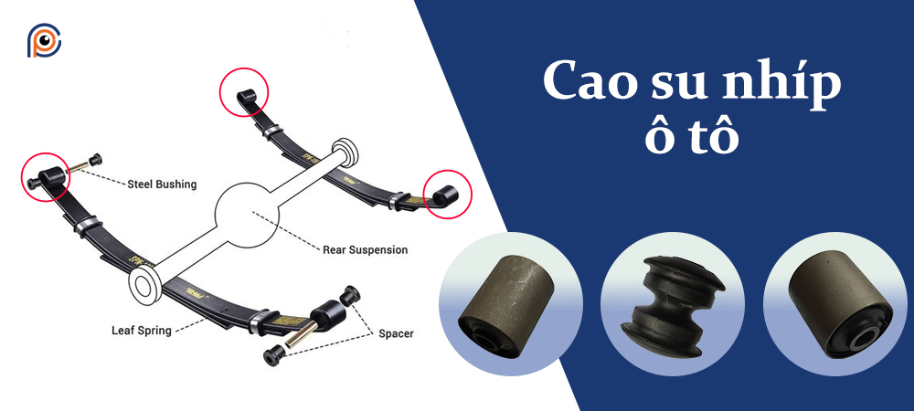 cao su nhíp ô tô