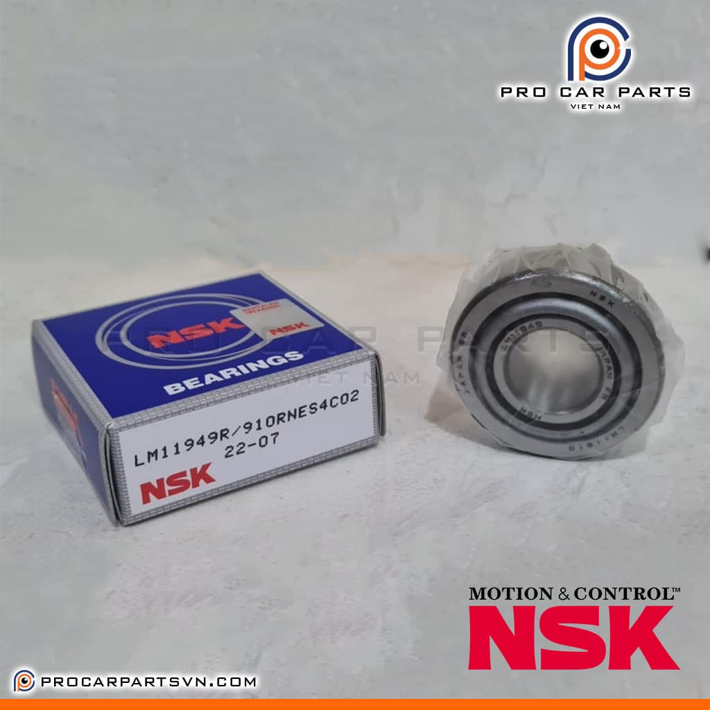 Bạc Đạn Bánh Trước Ngoài Zace NSK LM11949R/910RNES4C02