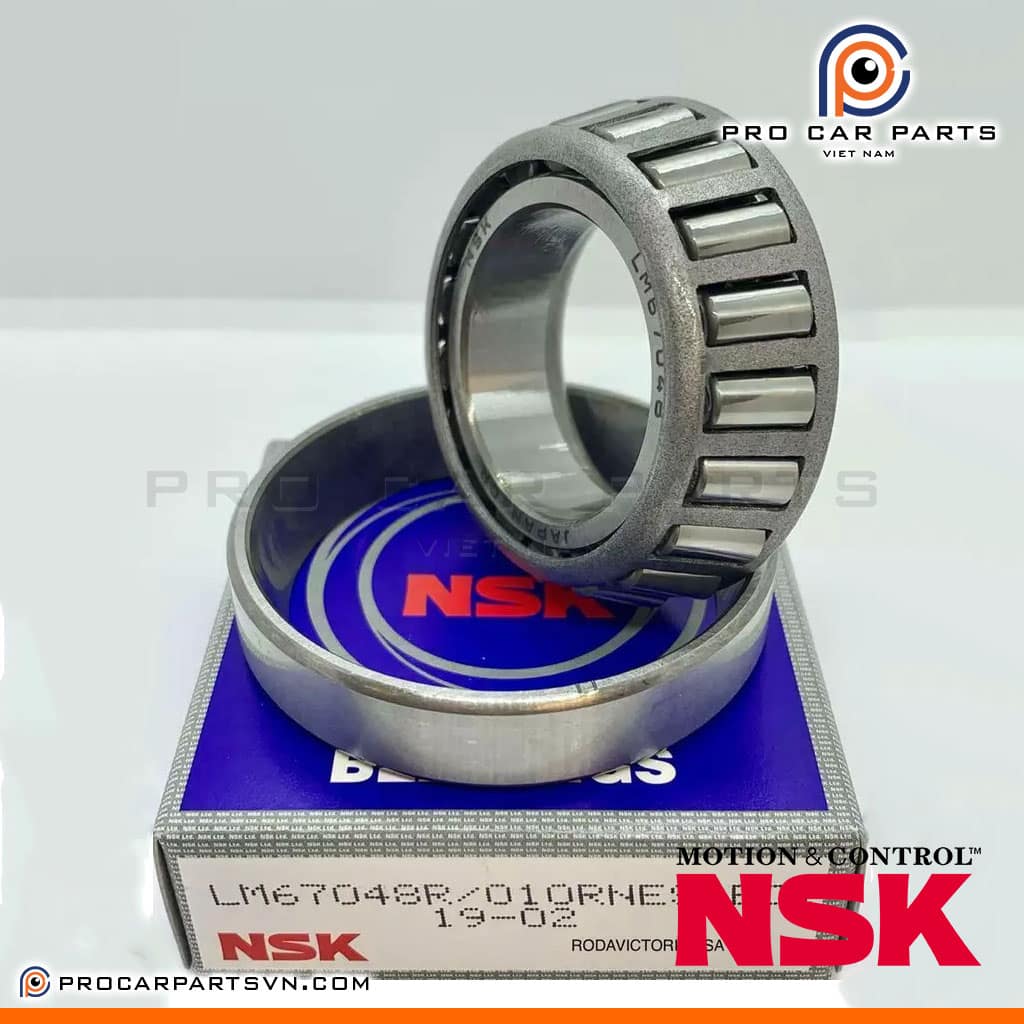 Bạc Đạn Bánh Trước Trong Zace NSK LM67048R/010RNES4B01