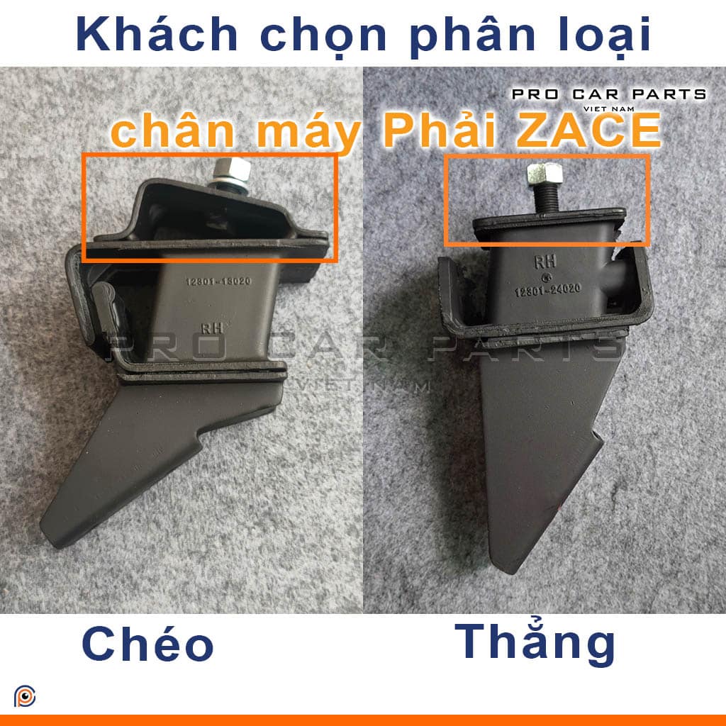 Cao Su Chân Máy Phải Zace (Chân Thẳng) - Ảnh 7