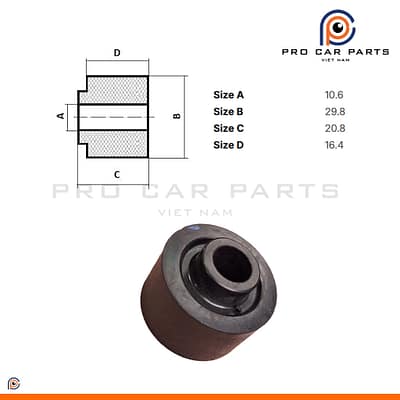 Cao su đệm phuộc sau trên Innova 2004-2016, Fortuner 2005-2015